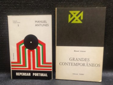 MANUEL ANTUNES - 2 PUBLICAÇÕES