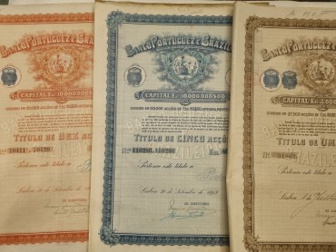 TÍTULOS DE ACÇÕES 