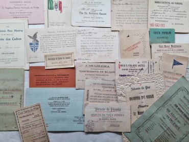 MEMORABILIA MADEIRA ANOS 20