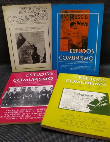ESTUDOS SOBRE O COMUNISMO - 4 BOLETINS
