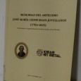 M-EMORIAS DEL ARTILLERO JOSE MARIA CIENFUEGOS JOVELLANOS (1863-1825)