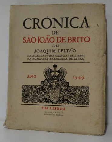 CRÓNICA DE SÃO JOÃO DE BRITO