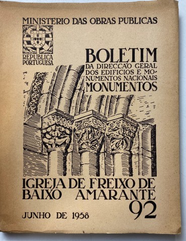 Igreja de Freixo de Abaixo Amarante nº 92, Junho de 1958