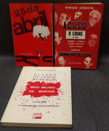 25 de ABRIL - 3 PUBLICAÇÕES