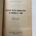 Estatuto Político - Administrativo da Província de Timor