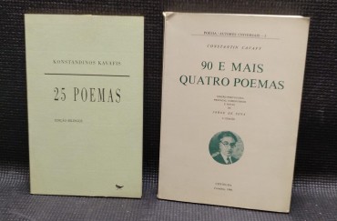 CONSTANTIN CAVAFY - 2 PUBLICAÇÕES
