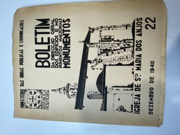 Igreja de Sta Maria dos Anjos nº 22 Dezembro de 1940 