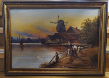 «Paisagem com figuras» - SÉC. XX