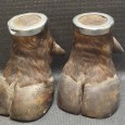 Par de patas de búfalo