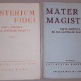 Três (3) Livros com Documentos Pontifícios