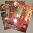 Três (3) Livros em capa rija das Edições Casas Cláudia