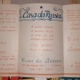 Conjunto de nove (9) Programas de Espetáculo