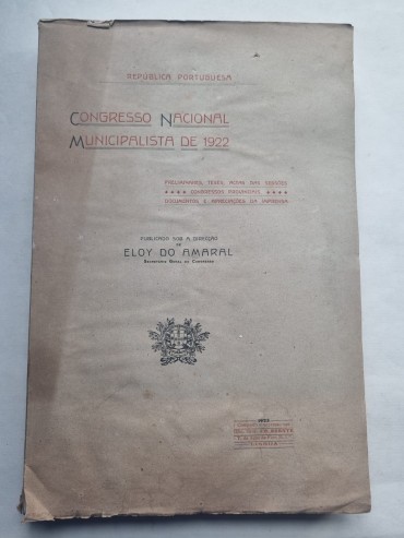 CONGRESSO NACIONAL MUNICIPALISTA DE 1922