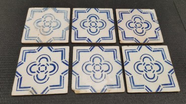 Seis azulejos