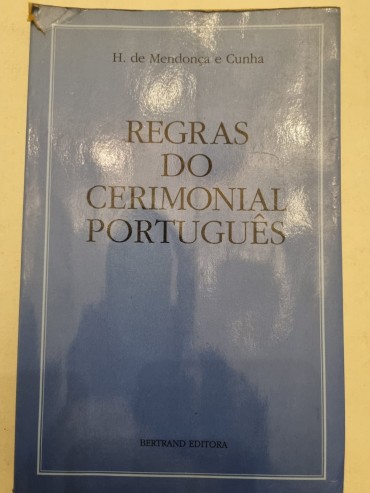 REGRAS DO CERIMONIAL PORTUGUÊS 
