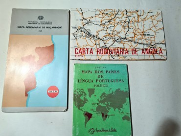 CARTAS RODOVIÁRIAS COLONIAIS