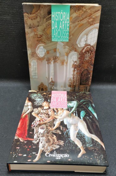 HISTÓRIA DA ARTE LAROUSSE - 2 VOLUMES