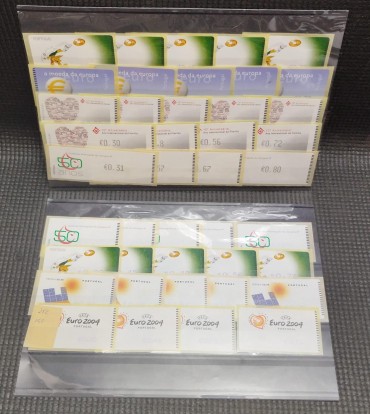 Conjunto de .42 etiquetas, séries completas