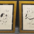 Dois quadros «Figura» - JÚLIO POMAR (1926-2018) 