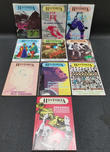 REVISTA HISTÓRIA - 10 PUBLICAÇÕES