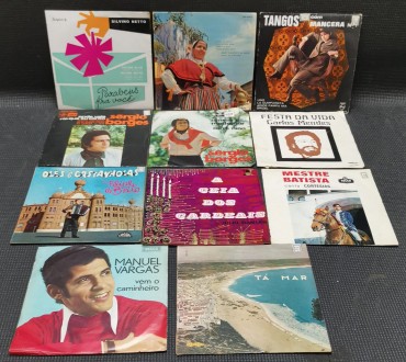 MUSICA PORTUGUESA - 9 DISCOS DE VINIL