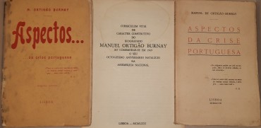 Livro de Manuel Ortigão Burnay e o seu Curriculum