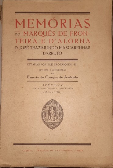 Memórias do Marquês de Fronteira e D´Alorna