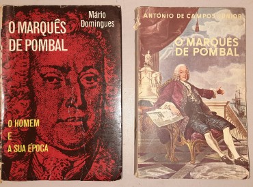 Dois (2) Livros de e Sobre o Marquês de Pombal