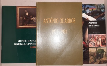 Três Livros sobre Ilustres Pintores e Museus