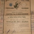 Conjunto de 3 Títulos de Acções