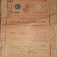 Conjunto de 3 Títulos de Acções