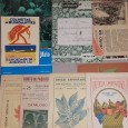 Conjunto de antigos catálogos e preçários de Agricultura	