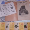 Mais de 50 Catálogos e Panfletos sobre Máquinas Agrícolas	