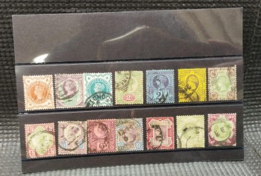 Série completa de Inglaterra 1887/1900 