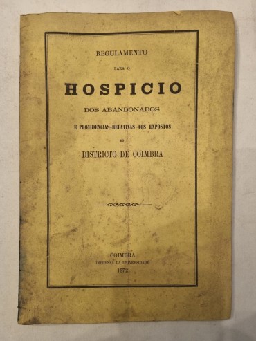 REGULAMENTO PARA O HOSPICIO DOS ABANDONADOS 