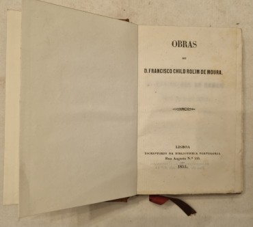 OBRAS DE D. FRANCISCO CHILD ROLIM DE MOURA