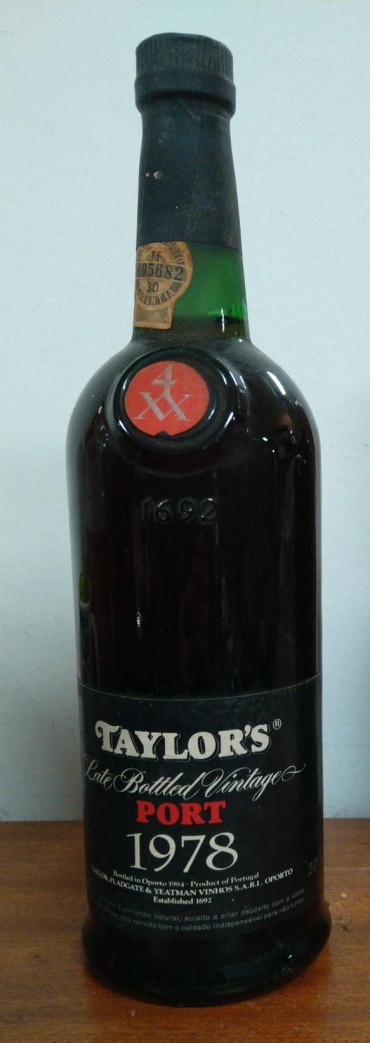 TAYLOR'S LATE BOTTLED VINTAGE PORT 1978