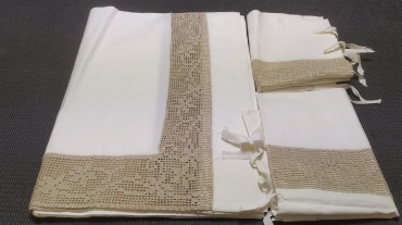 Lençol e par de fronhas 