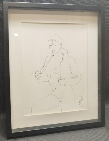 «Nu feminino» - António Sachetti - SÉC. XX