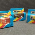 Três carrinhos Matchbox