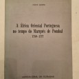 A AFRICA ORIENTAL PORTUGUESA NO TEMPO DO MARQUÊS DE POMBAL 1750-1777