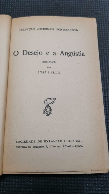 O DESEJO E A ANGUSTIA