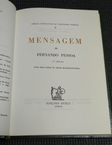 MENSAGEM DE FERNANDO PESSOA