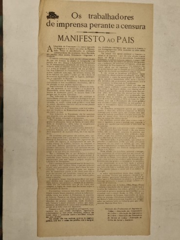 MANIFESTO REPUBLICANO
