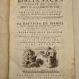 BIBLIA SACRA 1774