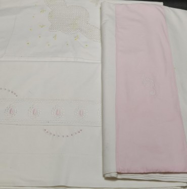 Conjunto de três lençóis 