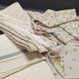 Lote de colchas e retalho 