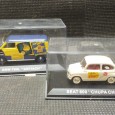 Dois carros miniatura publicitários