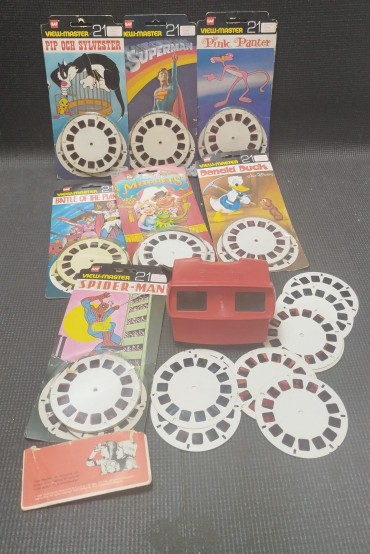 View-master 21 com diapositivos  