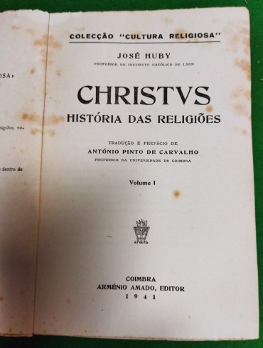 CHRISTVS (HISTÓRIA DAS RELIGIÕES)